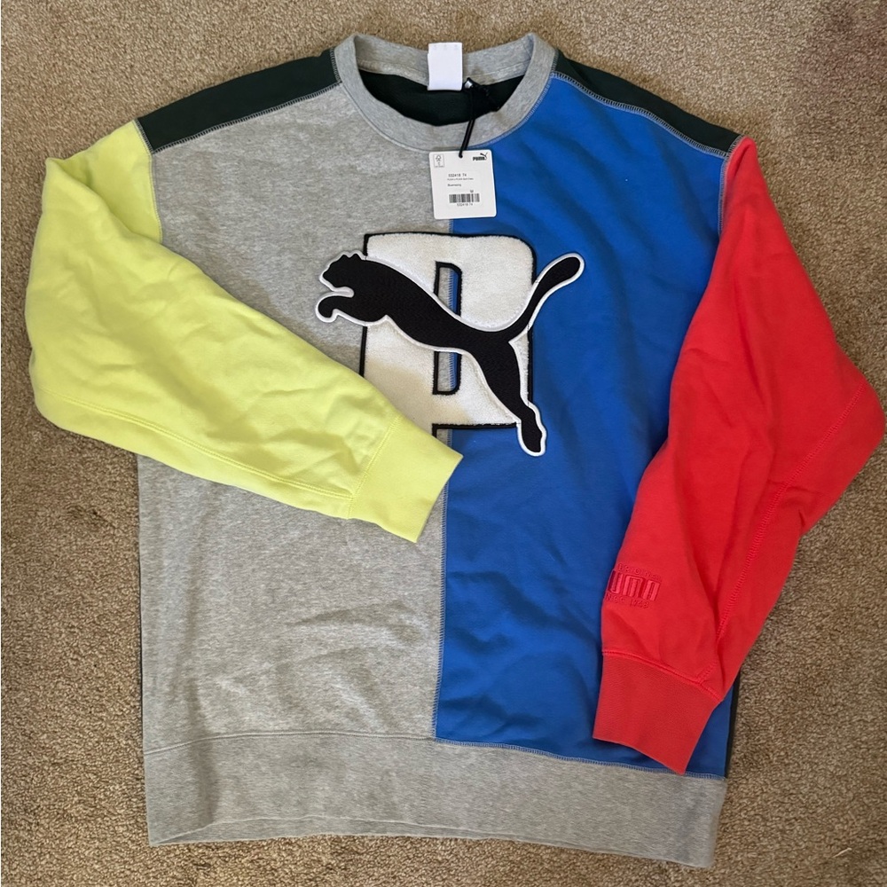Puma x puma split crew- new with tags men’s M